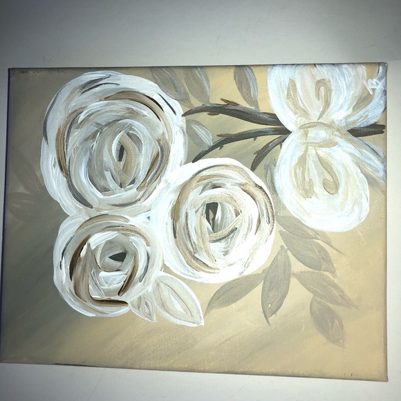 Original painting art Roses - Picture 4 of 7